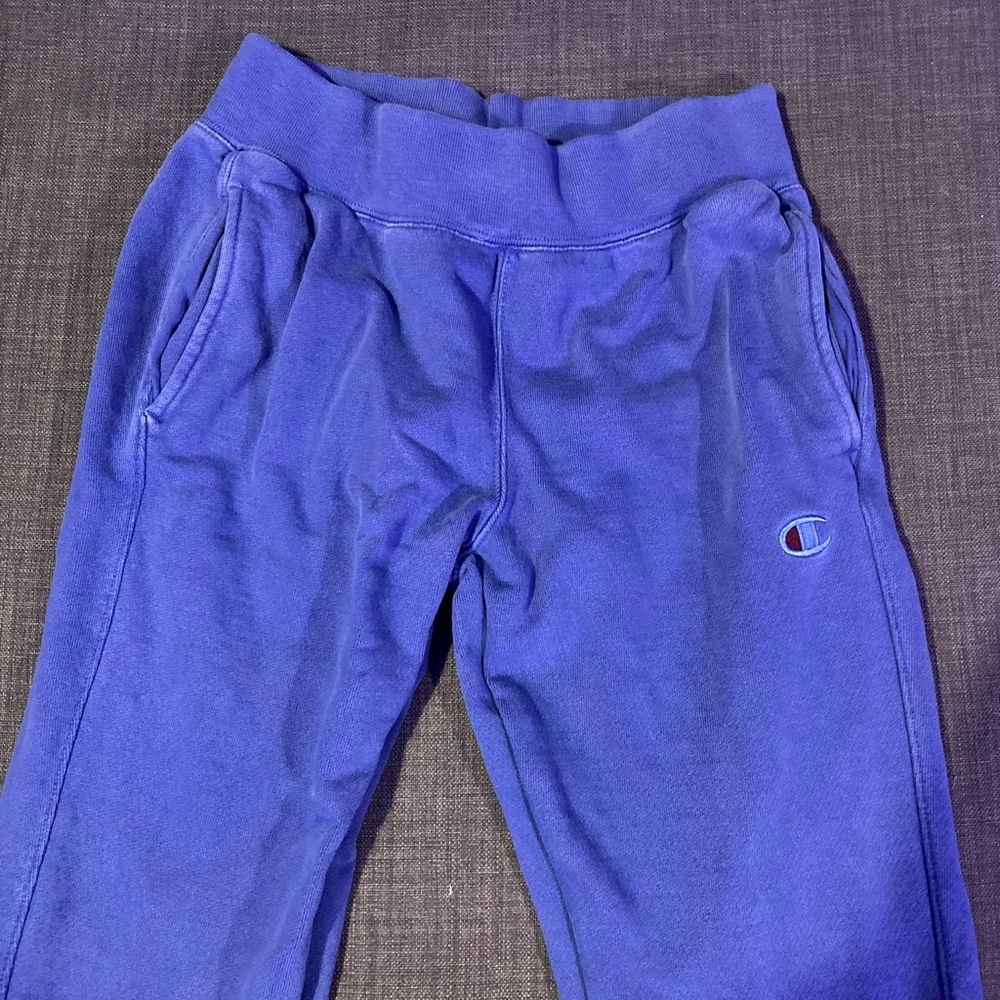 champion blue sweatpants